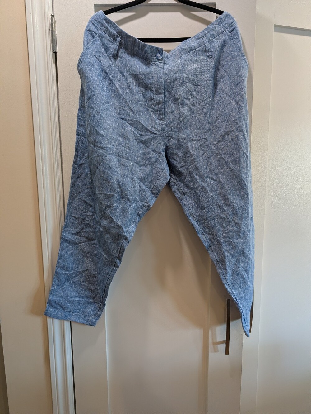 100% Linen Pants,46